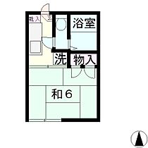 滋賀県大津市中央２丁目（賃貸アパート1K・1階・17.82㎡） その2