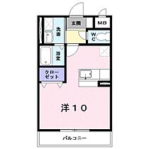 タウンルーム　けまり  ｜ 滋賀県大津市本宮２丁目（賃貸アパート1R・2階・26.67㎡） その2