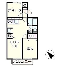 セジュール真野 2階