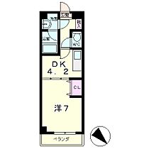 滋賀県草津市東矢倉２丁目（賃貸アパート1DK・7階・28.60㎡） その2