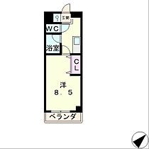 滋賀県草津市笠山２丁目（賃貸マンション1K・6階・26.24㎡） その2