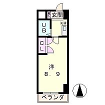 滋賀県草津市東矢倉４丁目（賃貸マンション1K・6階・22.40㎡） その2