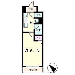 メゾンクレールIII 2階/-