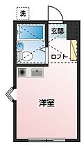 エミュー久米川 101 ｜ 東京都東村山市本町１丁目4-45（賃貸アパート1R・2階・16.65㎡） その2