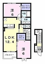 ファミリータイズI  ｜ 滋賀県愛知郡愛荘町愛知川（賃貸アパート2LDK・2階・58.52㎡） その2