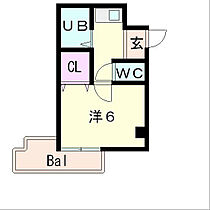 メゾン蔵  ｜ 滋賀県東近江市八日市本町（賃貸マンション1K・4階・18.63㎡） その2