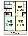 桜宮マンション4階4.3万円