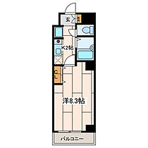 パール横浜東口壱番館 603 ｜ 神奈川県横浜市西区高島2丁目5-9（賃貸マンション1K・6階・25.50㎡） その2