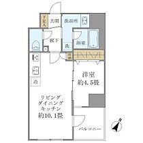 パインステージ白金高輪  ｜ 東京都港区高輪1丁目4-21（賃貸マンション1LDK・5階・37.44㎡） その2