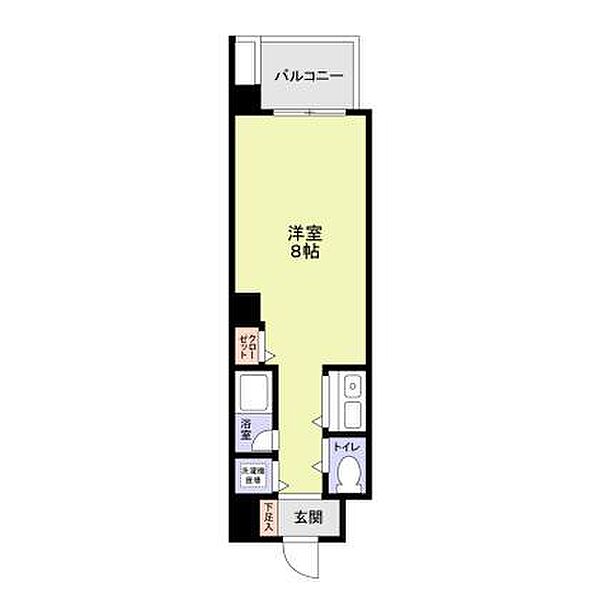 第20シグマビルディング関内 401｜神奈川県横浜市中区扇町1丁目(賃貸マンション1R・4階・24.65㎡)の写真 その2