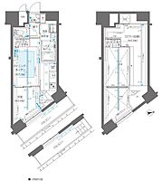 ZOOM新宿御苑前 1505 ｜ 東京都新宿区新宿1丁目26-11（賃貸マンション1DK・15階・30.79㎡） その2