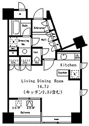 麻布十番駅 19.4万円