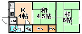 飛田荘  ｜ 兵庫県伊丹市南鈴原2丁目（賃貸アパート2K・2階・26.00㎡） その2