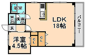 ツインライフ武庫之荘Ａ  ｜ 兵庫県伊丹市野間7丁目（賃貸マンション1LDK・2階・43.10㎡） その2