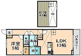 ＨｉＲｏ  ｜ 兵庫県伊丹市荒牧3丁目（賃貸アパート1LDK・2階・44.72㎡） その2