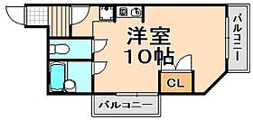 ドミール稲野  ｜ 兵庫県伊丹市稲野町3丁目（賃貸マンション1R・3階・27.00㎡） その2