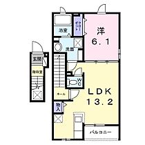 リーべ  ｜ 兵庫県伊丹市千僧2丁目（賃貸アパート1LDK・2階・46.90㎡） その2