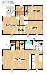 GREENMAISON山本 3LDKの間取図画像