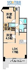 光栄ハイツ伊丹 3LDKの間取図画像