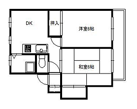 埼玉県富士見市鶴瀬西３丁目(賃貸マンション2DK・3階・41.16㎡)の写真 その2