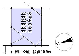 砂川市空知太西5条8丁目　売地
