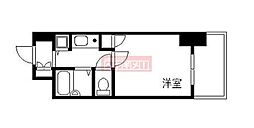 フェニックス笹塚壱番館 8階1Kの間取り