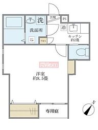 セレ渋谷本町 1階1Kの間取り
