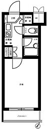 ルーブル渋谷本町 1Kの間取図画像