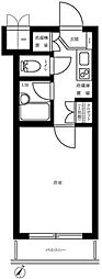 ルーブル渋谷本町 1Kの間取図画像