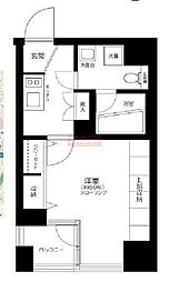 ブライズ三軒茶屋 1Kの間取図画像