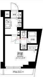 Le-lion代々木 1Kの間取図画像