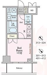 ソライエアイル 3階