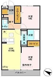 グランメール(諏訪町) 2階/201