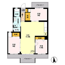 ハイツ南 4階/405