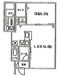 コンフォートグレイスC 1階/-