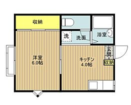 丸友ハイツ宇喜田 102 ｜ 東京都江戸川区宇喜田町（賃貸アパート1DK・1階・24.80㎡） その2