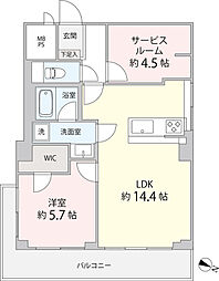 間取図画像 1SLDK