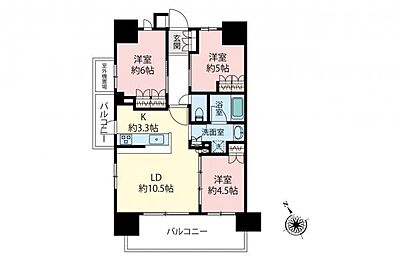 間取り：間取り図