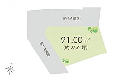 富士見市渡戸3丁目　土地
