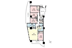 アイムふじみ野タワー西館 4SLDKの間取図画像