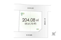 ふじみ野市上福岡4丁目 土地