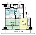 近鉄淀川リバーサイドマンション4階980万円