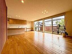 京都府相楽郡精華町光台6丁目戸建 3SLDKのリビング/ダイニング