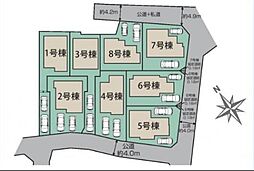 あきる野市野辺 新築分譲住宅 全8棟 1号棟