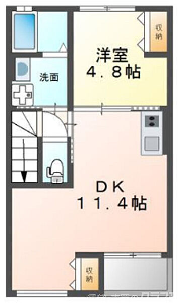 アコルデ御所北 201｜京都府京都市上京区上神輿町(賃貸アパート1LDK・2階・42.00㎡)の写真 その2