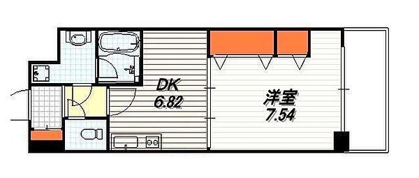 プラネシア星の子京都駅前西 604｜京都府京都市下京区油小路町(賃貸マンション1DK・6階・35.15㎡)の写真 その2