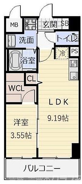 仮）西大路新築PJ 102｜京都府京都市南区吉祥院三ノ宮西町(賃貸マンション1LDK・1階・34.54㎡)の写真 その2