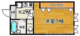 ハウスピエーメ 401 ｜ 京都府京都市下京区矢田町（賃貸マンション1K・4階・21.00㎡） その2