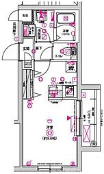 間取図画像 ワンルーム