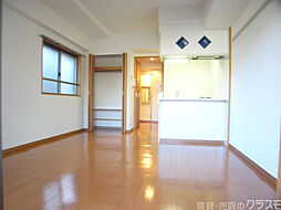 プレサンス京都三条大橋東山苑 104 1階ワンルームのリビング/ダイニング